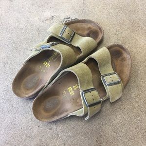 Birkinstock suede sandals size 39